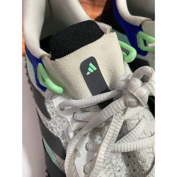 Adidas Men’s Road Running Shoes Size 9.5 3D-Printed Reflective Black — $200 - Picture 3 of 14